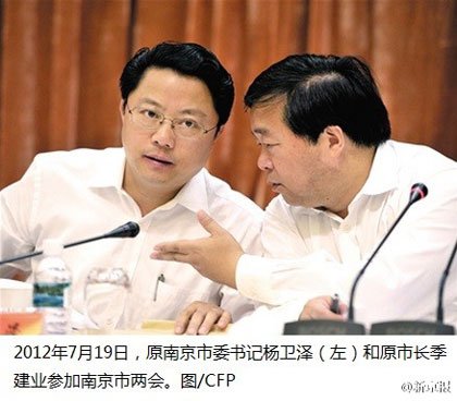 杨卫泽:市委书记被市长岳父拉下马?