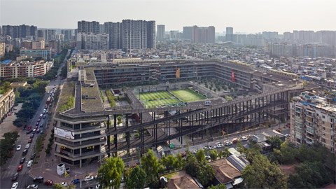 刘家琨作品《西村贝森大院 摄影:存在建筑-建筑摄影